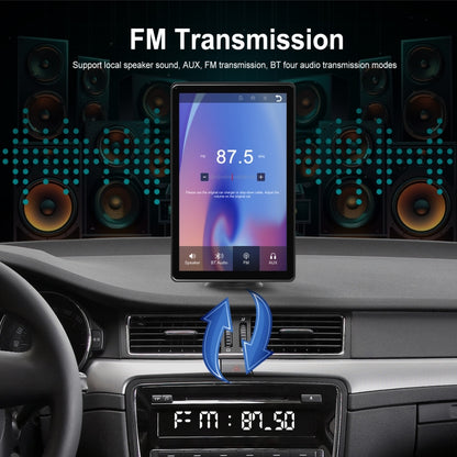 8-inch Car Full Touch Screen Player Supports Horizontal and Vertical CarPlay / Android Auto, Spec: With Camera - Car MP3 & MP4 & MP5 by buy2fix | Online Shopping UK | buy2fix