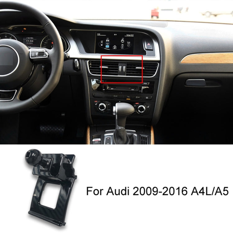 For Audi Left Driving Car Mobile Phone Holder Mounting Base, Model: 09-16 A4L/A5 by buy2fix