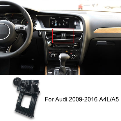 For Audi Left Driving Car Mobile Phone Holder Mounting Base, Model: 09-16 A4L/A5 by buy2fix