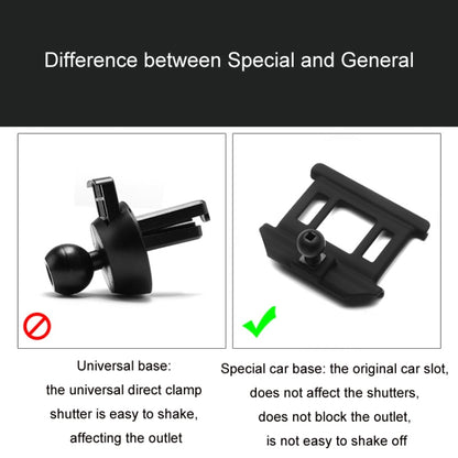 For Audi Car Mobile Phone Holder Mounting Base, Model: 10-19 A1 - Special Car Holders by buy2fix | Online Shopping UK | buy2fix