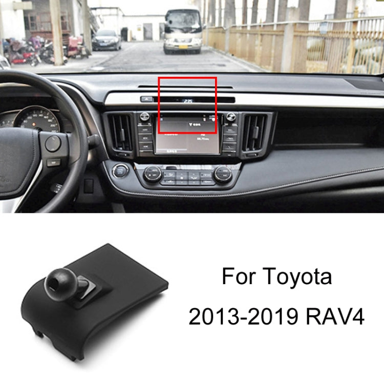 For Toyota Car Air Outlet Phone Holder Base, Model: 13-19 RAV4 - Special Car Holders by buy2fix | Online Shopping UK | buy2fix