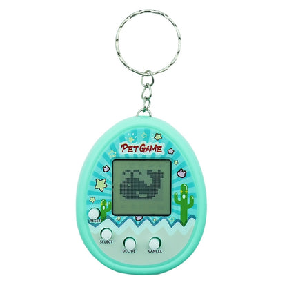 Electronic Pet Game Toy Feed Genie Nostalgic Virtual Cyber Digital Game Keychain Toy For Kids, Style: Cactus (Green) - Electronic Pets by buy2fix | Online Shopping UK | buy2fix
