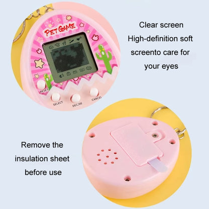 Electronic Pet Game Toy Feed Genie Nostalgic Virtual Cyber Digital Game Keychain Toy For Kids, Style: Chick (Pink) - Electronic Pets by buy2fix | Online Shopping UK | buy2fix
