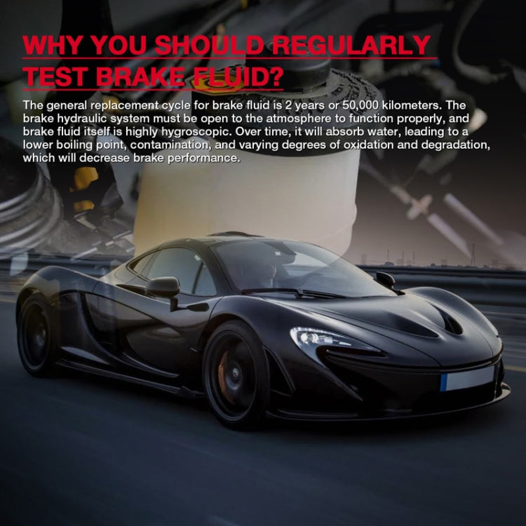 HABOTEST HT663 Motorcycle Vehicle Brake Fluid Moisture Detection Pen by HABOTEST