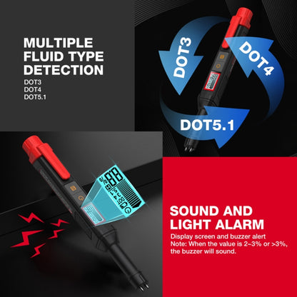 HABOTEST HT663 Motorcycle Vehicle Brake Fluid Moisture Detection Pen by HABOTEST