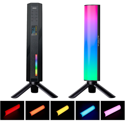 VLOGLITE W200RGB Full Colorful Handheld Fill Light Stick Live Photography Ambient Light Outdoor Lighting -  by VLOGLITE | Online Shopping UK | buy2fix