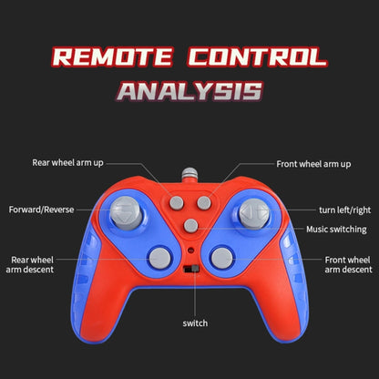 2.4G Kids Remote Control Toy Car Stunt Robot Dog Gesture Sensor Lights Music Spray Climbing Car, Color: Red Single RC - RC Cars by buy2fix | Online Shopping UK | buy2fix