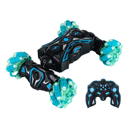 2.4G Spray RC Car Gesture Sensor Music Lights Twist Stunt Drift Car Double Side Driving Buggy Toy, Color: Handle RC Blue - RC Cars by buy2fix | Online Shopping UK | buy2fix