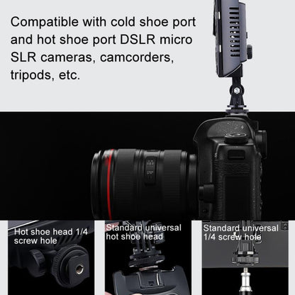 WS-300II Video Fill Light Dual Color Temperature LED Beauty Shooting Light, Spec: Single Lamp+US Plug Adapter -  by buy2fix | Online Shopping UK | buy2fix