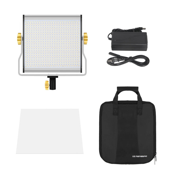 Photography Live LED Fill Light Film And Television Shooting Portrait Soft Video Lighting, Spec: W480 Lamp+US Plug Adapter -  by buy2fix | Online Shopping UK | buy2fix