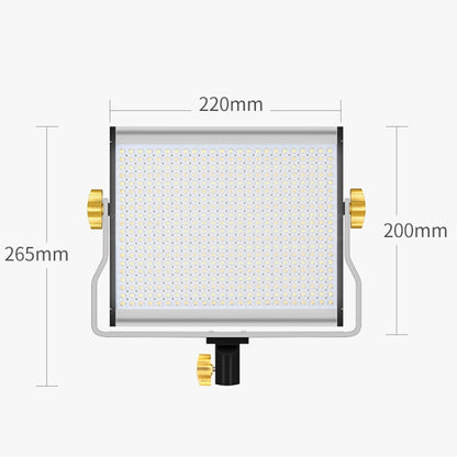 Photography Live LED Fill Light Film And Television Shooting Portrait Soft Video Lighting, Spec: W660 Lamp+UK Plug Adapter -  by buy2fix | Online Shopping UK | buy2fix