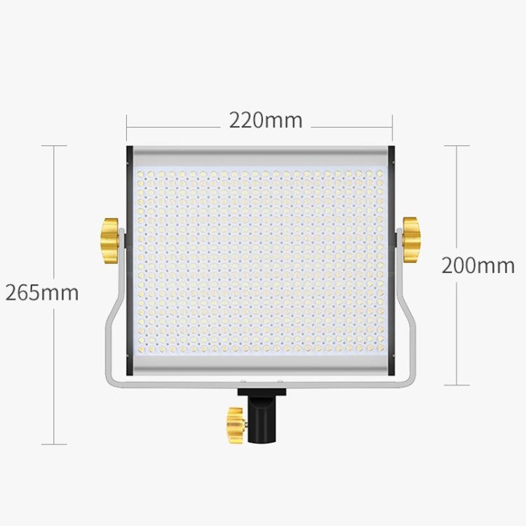 Photography Live LED Fill Light Film And Television Shooting Portrait Soft Video Lighting, Spec: W480 Lamp+US Plug Adapter -  by buy2fix | Online Shopping UK | buy2fix