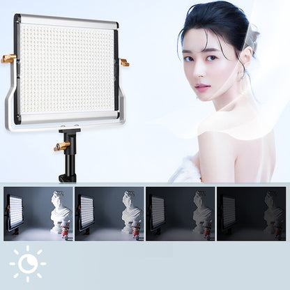 Photography Live LED Fill Light Film And Television Shooting Portrait Soft Video Lighting, Spec: W660 Lamp+EU Plug Adapter -  by buy2fix | Online Shopping UK | buy2fix