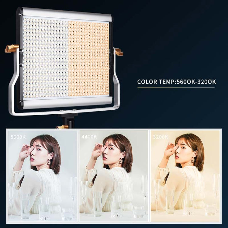 Photography Live LED Fill Light Film And Television Shooting Portrait Soft Video Lighting, Spec: W660 Lamp+US Plug Adapter -  by buy2fix | Online Shopping UK | buy2fix