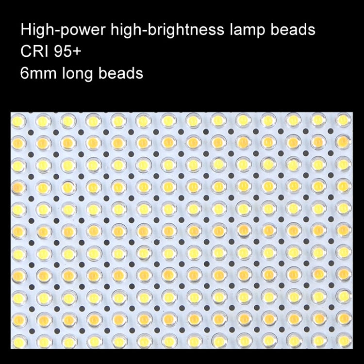 Photography Live LED Fill Light Film And Television Shooting Portrait Soft Video Lighting, Spec: W480 Lamp+EU Plug Adapter -  by buy2fix | Online Shopping UK | buy2fix