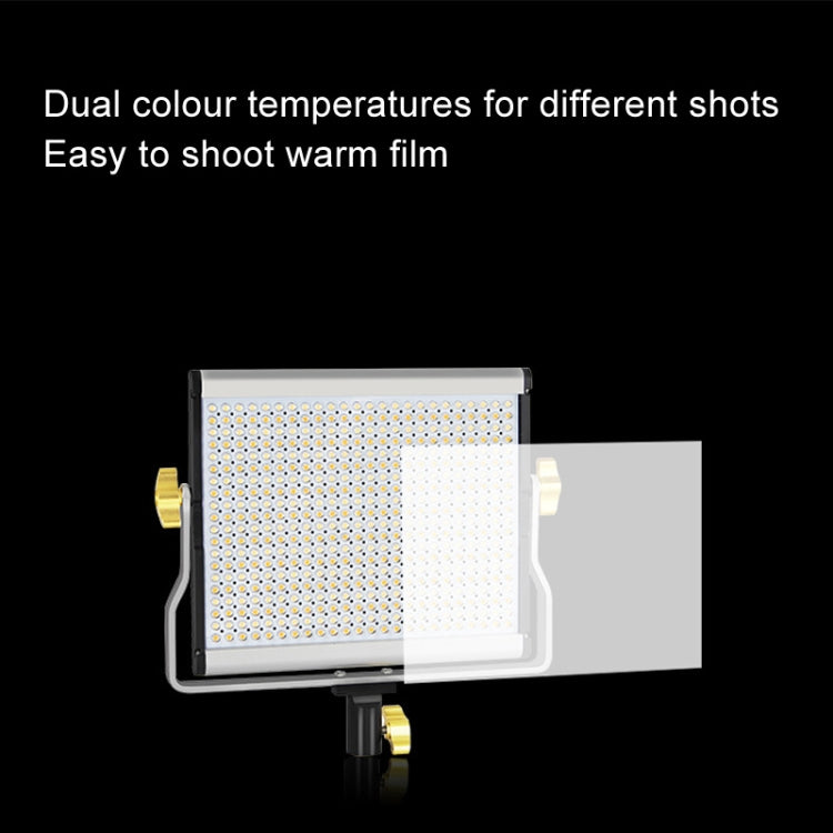 Photography Live LED Fill Light Film And Television Shooting Portrait Soft Video Lighting, Spec: W480 Lamp+EU Plug Adapter -  by buy2fix | Online Shopping UK | buy2fix