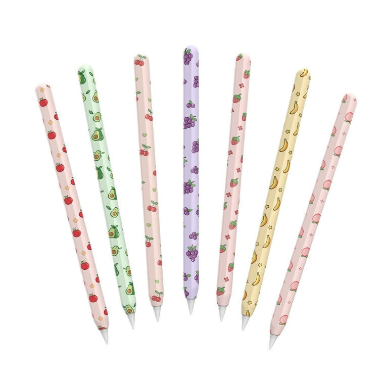 For Apple Pencil Pro / 2 AhaStyle PT65FT Silicone Pen Case(Banana) - Pencil Accessories by AhaStyle | Online Shopping UK | buy2fix