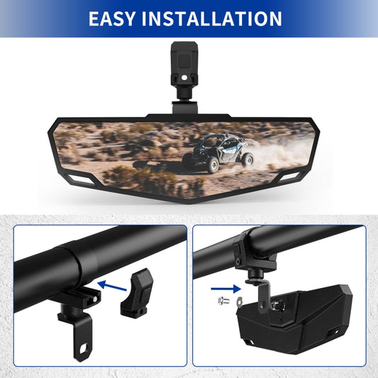 FLYQUICK UTV/ATV Universal 1.75-2 inch Rearview Mirror by FLYQUICK