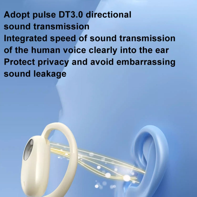Wireless Hanging Ear Bluetooth Earphone Bone Conduction No In-Ear Open Sports Earphones(White) - Bluetooth Earphone by buy2fix | Online Shopping UK | buy2fix