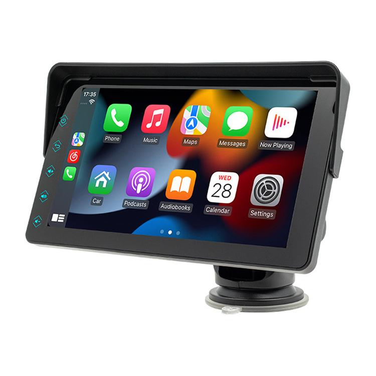 7 Inch Bluetooth 5.0 Portable CarPlay Monitor, Specifications: Display by buy2fix