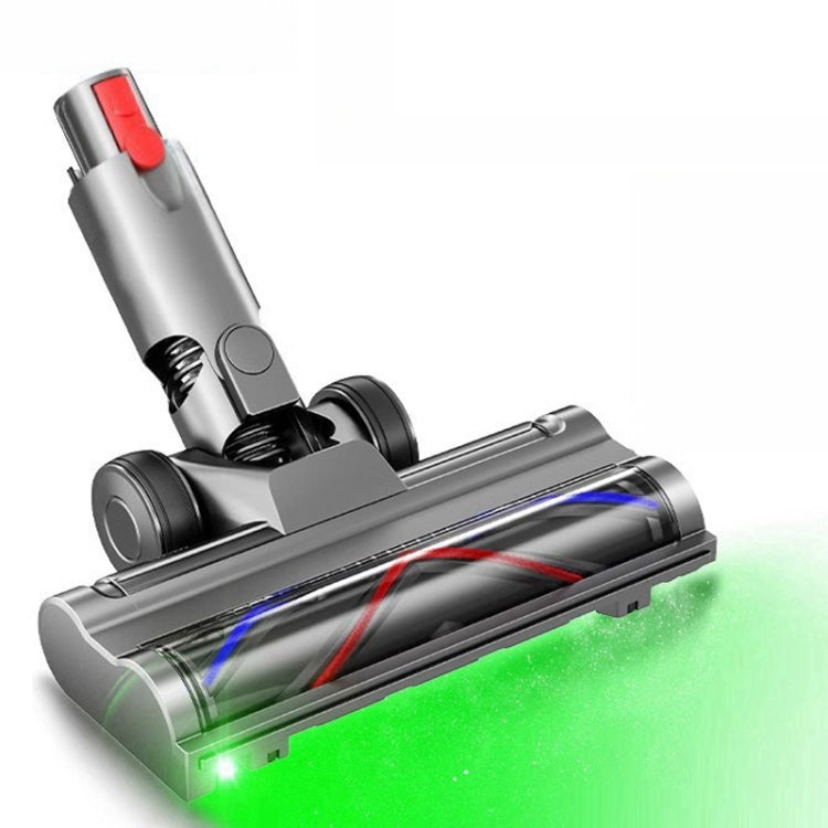 For Dyson V10 Slim / V12 Slim Vacuum Cleaner Lightweight Direct Drive Floor Brush Head with Dust Led Lights - For Dyson Accessories by buy2fix | Online Shopping UK | buy2fix