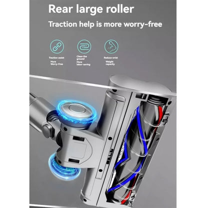 For Dyson V10 Slim / V12 Slim Vacuum Cleaner Lightweight Direct Drive Floor Brush Head with Dust Led Lights - For Dyson Accessories by buy2fix | Online Shopping UK | buy2fix