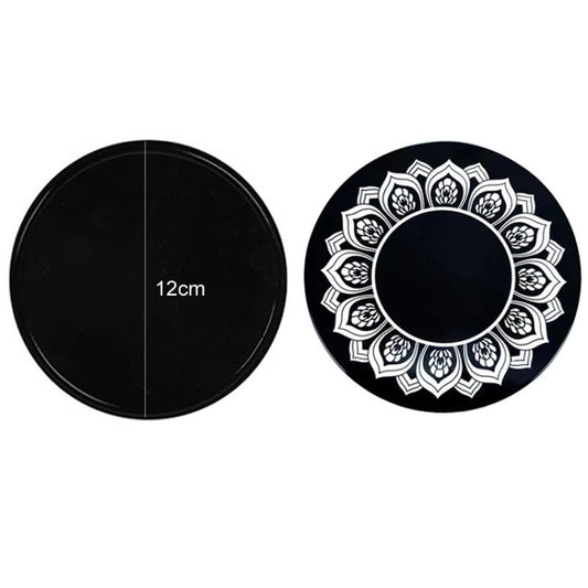 Vehicle Round Strong Sticky Non-slip PU Mat, Diameter: 12cm by buy2fix