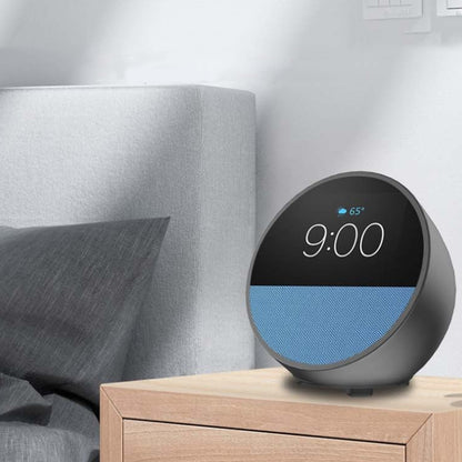 For Amazon Echo Spot (2024 Release) Silicone Cover Protective Case(Black) - Protective Case by buy2fix | Online Shopping UK | buy2fix