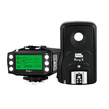For Nikon Pixel King Pro Camera Wireless Radio Flash TTL Transmitter and Receiver - Wireless Flash Trigger by Pixel | Online Shopping UK | buy2fix