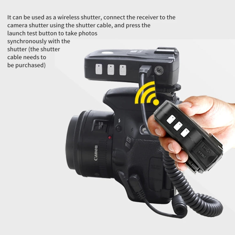 For Nikon Pixel King Pro Camera Wireless Radio Flash TTL Transmitter and Receiver - Wireless Flash Trigger by Pixel | Online Shopping UK | buy2fix