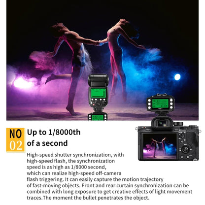 For Nikon Pixel King Pro Camera Wireless Radio Flash TTL Transmitter and Receiver - Wireless Flash Trigger by Pixel | Online Shopping UK | buy2fix