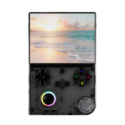 ANBERNIC RG40XXV Vertical HD Screen Joystick Game Console With Ambient Light Portable Retro Handheld Console, Size: 64GB(Black) - Pocket Console by ANBERNIC | Online Shopping UK | buy2fix
