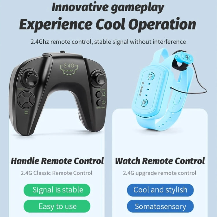 Children RC Car Toy Lights Electric Gesture Sensor Remote Control Twisting Stunt Car, Color: Orange Dual RC(1:12) - RC Cars by buy2fix | Online Shopping UK | buy2fix