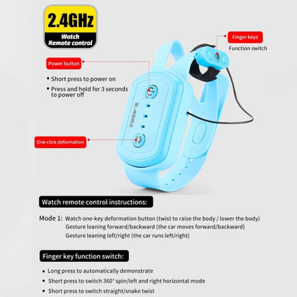 Children RC Car Toy Lights Electric Gesture Sensor Remote Control Twisting Stunt Car, Color: Green Single RC(1:12) - RC Cars by buy2fix | Online Shopping UK | buy2fix