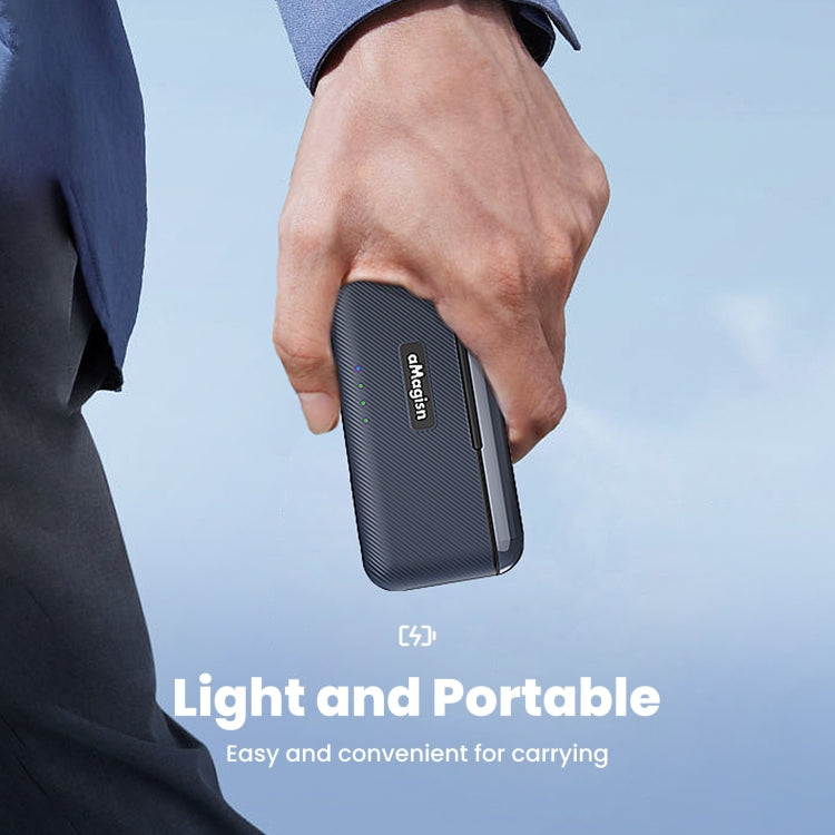 For DJI Osmo 360/Action 5 Pro aMagisn Battery Charger Fast Charging Box Storage Compartment - Cable & Charger by aMagisn | Online Shopping UK | buy2fix