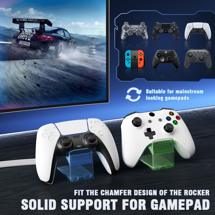 Acrylic Game Controller Display Stand Desktop Storage Rack(Transparent Blue) - Holder by buy2fix | Online Shopping UK | buy2fix