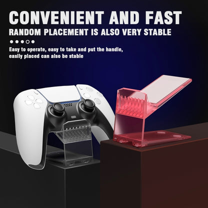 Acrylic Game Controller Display Stand Desktop Storage Rack(Transparent Blue) - Holder by buy2fix | Online Shopping UK | buy2fix