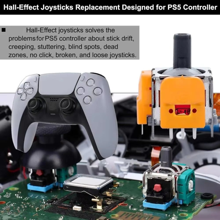 For PS5 Gen3 High-precision Adjustable Hall Electromagnetic Joystick - PS5 Spare Parts by buy2fix | Online Shopping UK | buy2fix