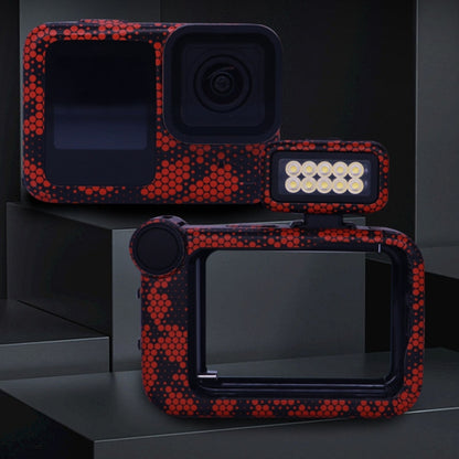 For GOPro HERO13 Black Camera Stickers Body Protective Film, Style: 14 Snake Scale White - Stickers by buy2fix | Online Shopping UK | buy2fix