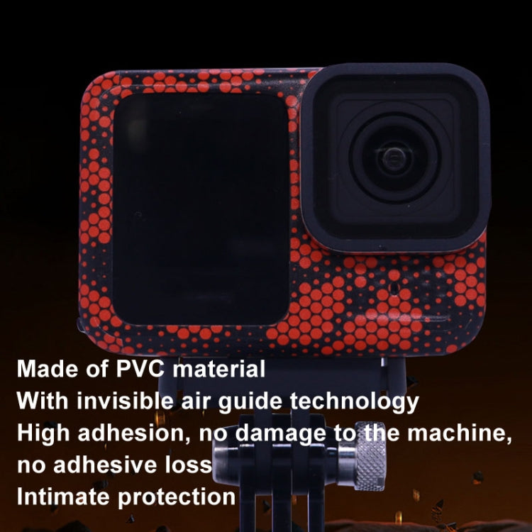 For GOPro HERO13 Black Camera Stickers Body Protective Film, Style: 09 Circuit Black - Stickers by buy2fix | Online Shopping UK | buy2fix