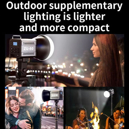 Desiontal ZU-60 60W Hand-Held Camera Light High Power Fill Light, EU Plug, Spec: Standard -  by Desiontal | Online Shopping UK | buy2fix