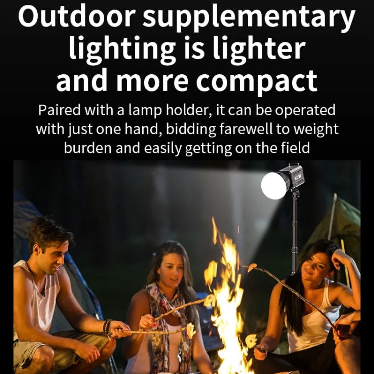 Desiontal ZU-60 60W Hand-Held Camera Light High Power Fill Light, EU Plug, Spec: Standard -  by Desiontal | Online Shopping UK | buy2fix