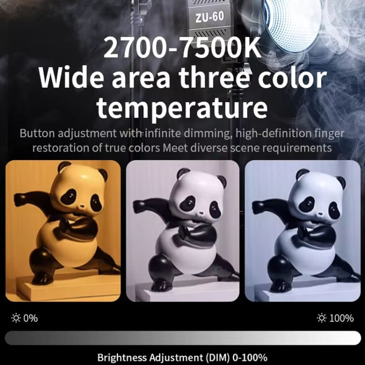 Desiontal ZU-60 60W Hand-Held Camera Light High Power Fill Light, EU Plug, Spec: Standard -  by Desiontal | Online Shopping UK | buy2fix