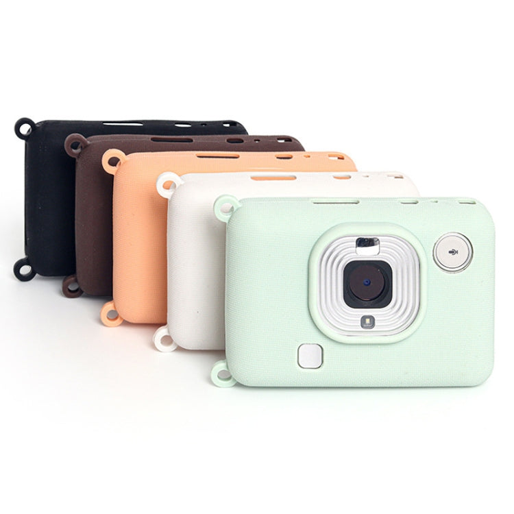 For FUJIFILM instax Mini Liplay Wear-resistant Anti-fall Silicone Soft Case(White) - Protective Case by buy2fix | Online Shopping UK | buy2fix