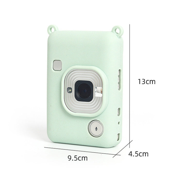 For FUJIFILM instax Mini Liplay Wear-resistant Anti-fall Silicone Soft Case(White) - Protective Case by buy2fix | Online Shopping UK | buy2fix