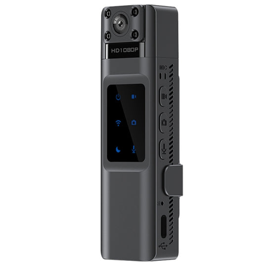 WIFI HD Night Vision Chest-Worn Work Recorder Cycling Camera, Model: L13+32G TF Card+Bracket