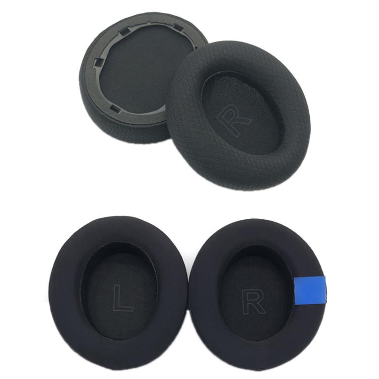 2pcs For Anker Soundcore Life Q30/Q35 Earphone Covers(Soccer Net Black) - Earmuff & Pad by buy2fix | Online Shopping UK | buy2fix