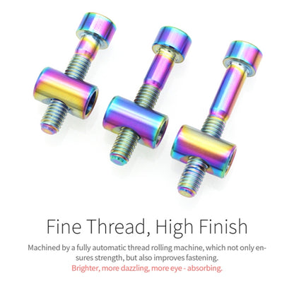 Bicycle Titanium Alloy Seat Post Locking Screws, Color: M6x30 Titanium - Bicycle Saddle by buy2fix | Online Shopping UK | buy2fix