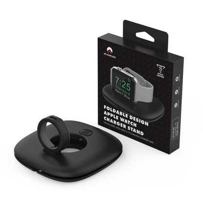 For Apple Watch AhaStyle PT126 Storage Folding Stand Plastic Charging Holder(White) - Charger / Holder by AhaStyle | Online Shopping UK | buy2fix