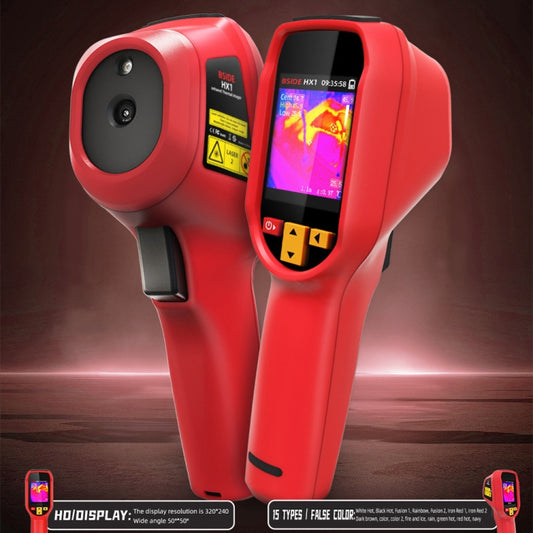 BSIDE HX1 Handheld Thermal Imaging Device Power Non-Contact Thermometer by BSIDE